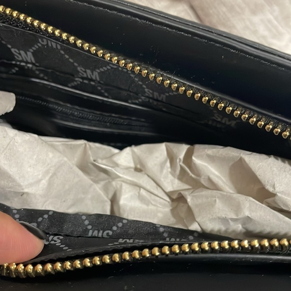 Steve Madden Bevie Satchel Bag Black DT623890 - Picture 5 of 8